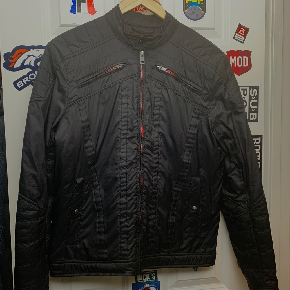 SOLD Diesel puffer biker jacket